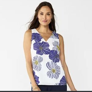 Nine West Floral Blouse